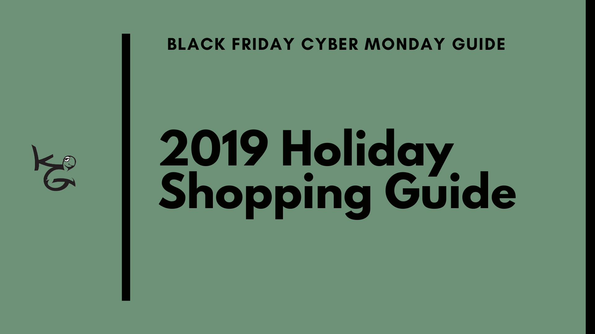 Black Friday Holiday Shopping Guide