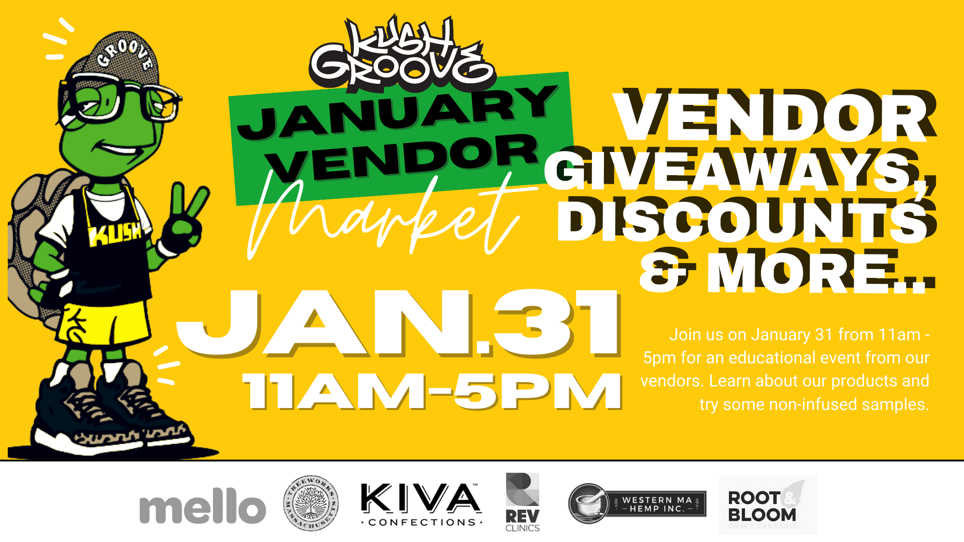 Kush Groove January Vendor Market