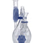 7" Milky Blue Mini Recycler Water Pipe