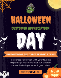 Halloween Cannabis Weed Events