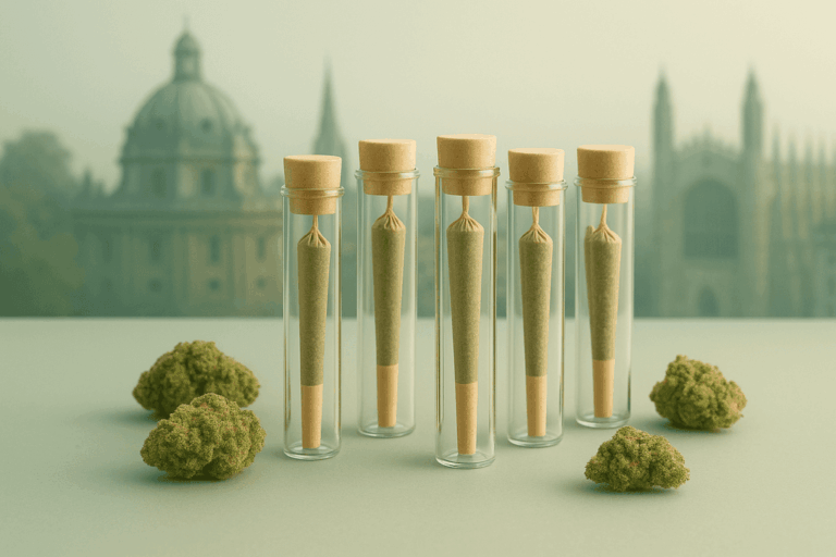 Pre-Rolls in Cambridge Dispensary Ranked by Potency