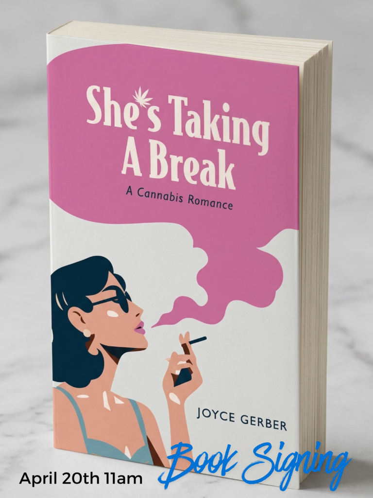 420 cannabis dispensary book signing