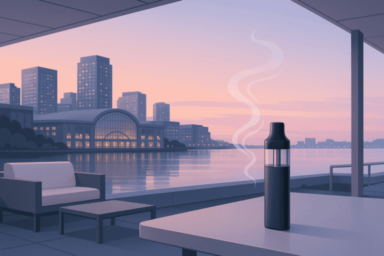 Vape and View: Dispensary by Seaport World Trade Center