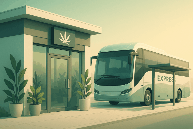 Fastest Rec Weed Stop Near World Cup Express Bus