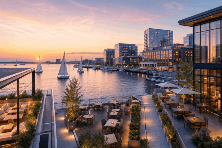 3 Fast Spots for Seaport World Trade Sail Boston Fans