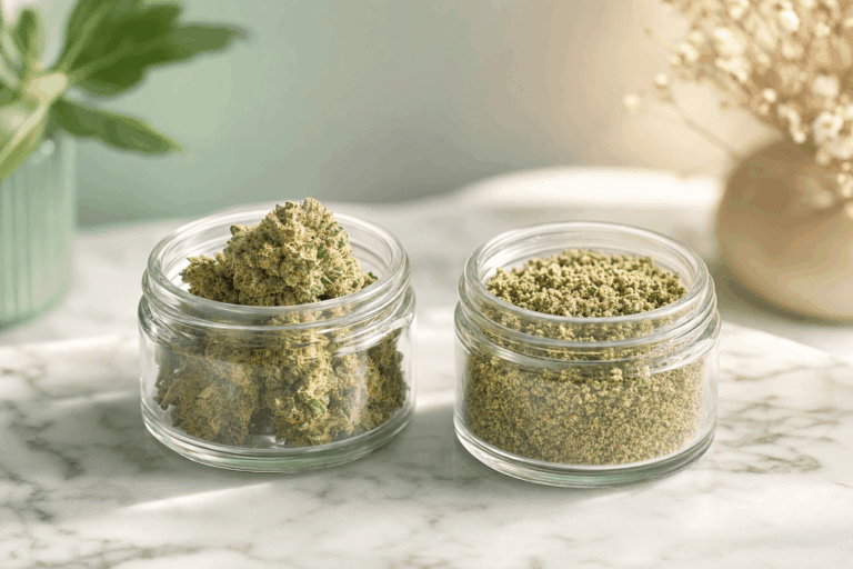 Brockton flower dispensary deals on Eighths vs Ground